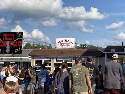 The Ben-Ellen Donut stand at the 2021 WV State Fair