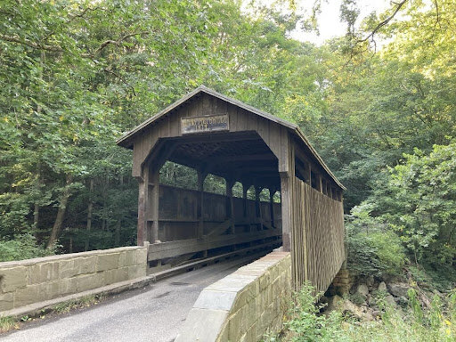 Herns Mill Covered Bridge, just outside Lewisburg