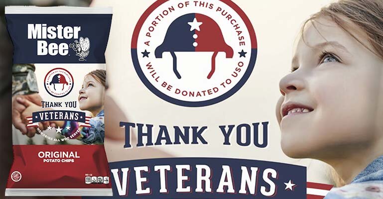 Go buy this bag of chips now! Portions of sales with go the USO.